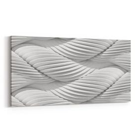 Olla 14942YD Geometrik Desen Görseli Yatay Dar 60x30 cm Kanvas Tablo