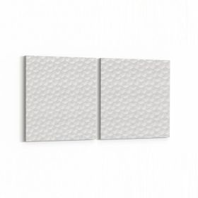 Olla 14943K2Y Geometrik Desen Görseli Kare 2 Parça Yatay 65x30 cm Kanvas Tablo