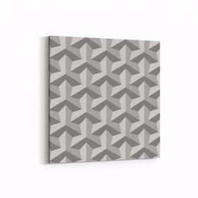 Olla 14944K Geometrik Desen Görseli Kare 25x25 cm Kanvas Tablo
