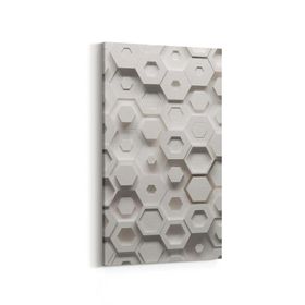 Olla 14945DD Geometrik Desen Görseli Dikey Dar 30x60 cm Kanvas Tablo
