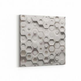 Olla 14945K Geometrik Desen Görseli Kare 25x25 cm Kanvas Tablo