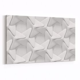 Olla 14947Y Geometrik Desen Görseli Yatay 30x20 cm Kanvas Tablo