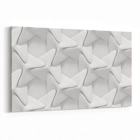 Olla 14947Y Geometrik Desen Görseli Yatay 30x20 cm Kanvas Tablo