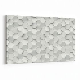 Olla 14949Y Geometrik Desen Görseli Yatay 30x20 cm Kanvas Tablo