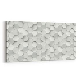 Olla 14949YD Geometrik Desen Görseli Yatay Dar 60x30 cm Kanvas Tablo