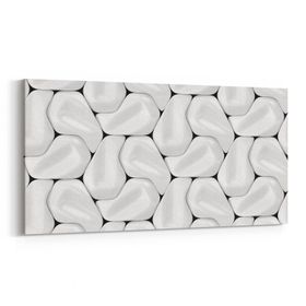 Olla 14955YD Geometrik Desen Görseli Yatay Dar 60x30 cm Kanvas Tablo