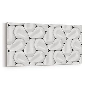 Olla 14955YD Geometrik Desen Görseli Yatay Dar 60x30 cm Kanvas Tablo