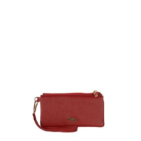 Ollbag 01053 Kırmızı Suni Deri Kadın Cüzdanı