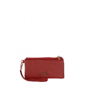 Ollbag 01053 Kırmızı Suni Deri Kadın Cüzdanı