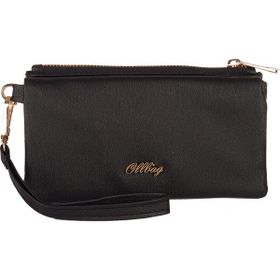 Ollbag 01053 Siyah Suni Deri Kadın Cüzdanı