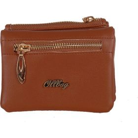 Ollbag 02012 Taba Suni Deri Kadın Cüzdanı