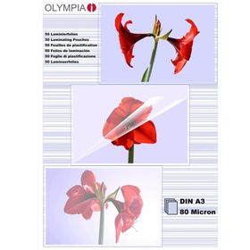 Olympia A3 80 Micron 50 Adet Laminasyon Poşeti