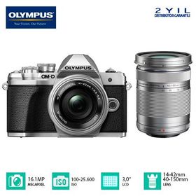 Olympus OM-D E-M10 14-42mm + 40-150mm Lens DSLR Fotoğraf Makinesi