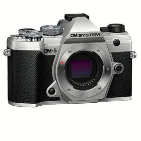 Olympus Om System Om-5 Silver Body
