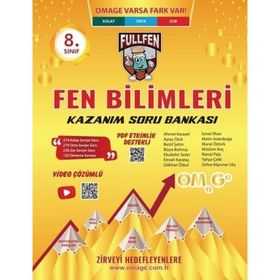 Omage 8. Sınıf Omage Gold Fen Bilimleri Soru Bankası