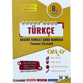 Omage 8. Sınıf Omage Gold Türkçe Soru Bankası