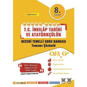 Omage Gold 8. Sınıf İnkılap Tarihi Soru Bankası