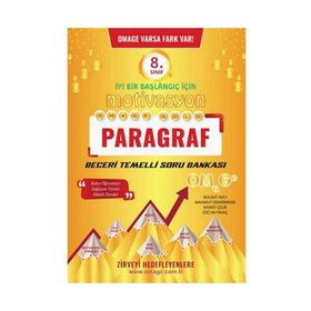 Omage Yayınları - 8. Sınıf Omage Motivasyon Paragraf Soru Bankası