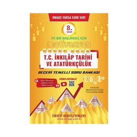 Omage Yayınları 8. Sınıf Omage Motivasyon T.C. İnkılap Tarihi ve Atatürkçülük Soru Bankası