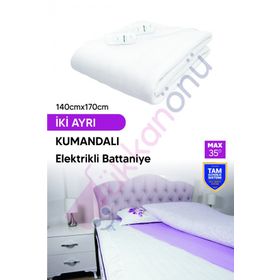 Omak 13140 İki Ayrı Kumandalı Elektrikli Battaniye