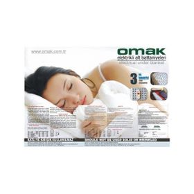 Omak 14110 90x145 cm Tek Kişilik Elektrikli Battaniye