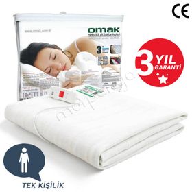 Omak 90x150 cm Tek Kişilik Elektrikli Battaniye