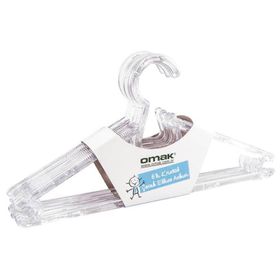 Omak Kristal 6'lı Çocuk Elbise Askısı
