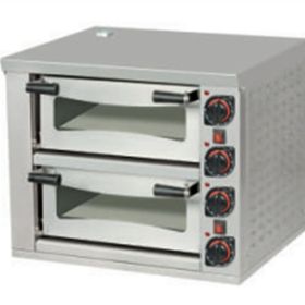 Omake FPZ01.E21 Elektrikli 52x52 cm 2 Katlı Elektrikli Pizza Fırını