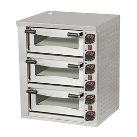 Omake FPZ01.E31 Elektrikli 62x62 cm 3 Katlı Pizza Fırını