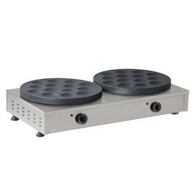 Omake PNK04.E21 Elektrikli Teflon Çiftli 14 Bölmeli Pankek Makinesi