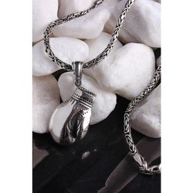 Omar Silver 547812356 Gümüş Kolye