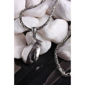 Omar Silver 547812356 Gümüş Kolye