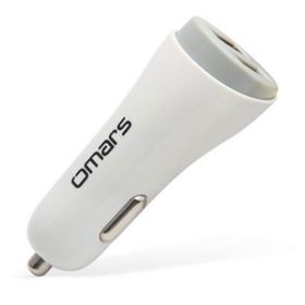 Omars 4.8A Çift USB Çıkışlı Araç Şarj Cihazı