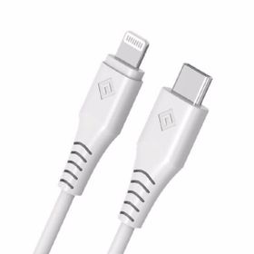 Omars Beyaz 1.8 m Novoo Type-C iPhone Lightning Hızlı Şarj Kablosu