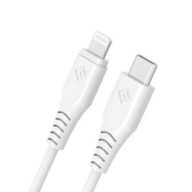 Omars Beyaz 1.8 m Novoo Type-C iPhone Lightning Hızlı Şarj Kablosu