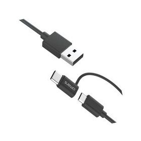 Omars İkisi Bir Arada Type-C Micro USB Şarj ve 1.2 mt Data Kablosu