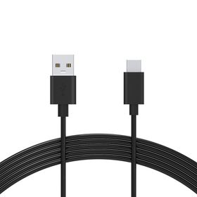 Omars Siyah USB Type-C 3A Şarj ve Data Kablosu