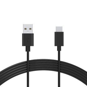 Omars Siyah USB Type-C 3A Şarj ve Data Kablosu