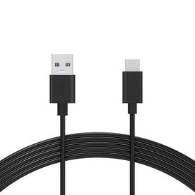 Omars Siyah USB Type-C 3A Şarj ve Data Kablosu