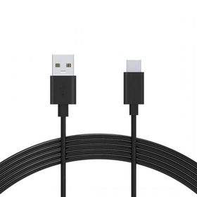 Omars Siyah USB Type-C 3A Şarj ve Data Kablosu