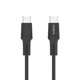 Omars Type-C 3A Hızlı Şarj ve Siyah Data Kablosu