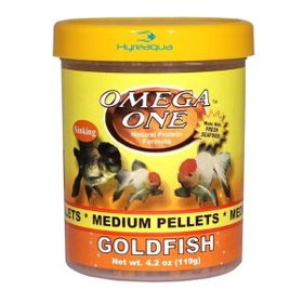 Omega 270 ml One Goldfish Medium Pellets Balık Yemi
