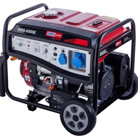 Omega OMG-6000E 6 kVA Monofaze Marşlı Benzinli Jeneratör