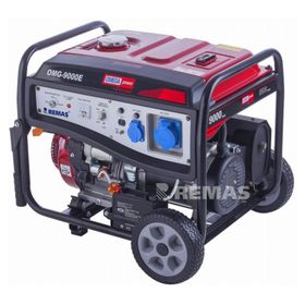Omega OMG-9000E Benzinli 9 kVA Monofaze Marşlı Jeneratör