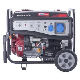 Omega OMG-9000E Benzinli 9 kVA Monofaze Marşlı Jeneratör