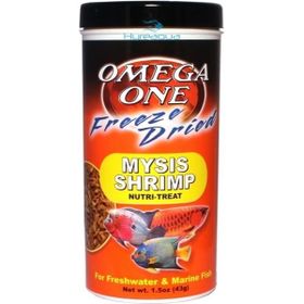 Omega One 490 ml 43 gr Freeze Dried Mysis Shrimp Balık Yemi