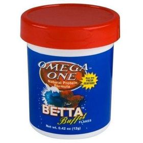 Omega One Betta Flakes 130 ml 12 gr Balık Yemi