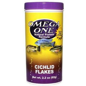 Omega One Cichlid Flakes 490 ml 62 gr Balık Yemi