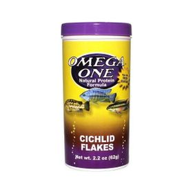 Omega One Cichlid Flakes 490 ml 62 gr Balık Yemi