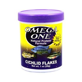 Omega One Cichlid Flakes 490 ml 62 gr Balık Yemi